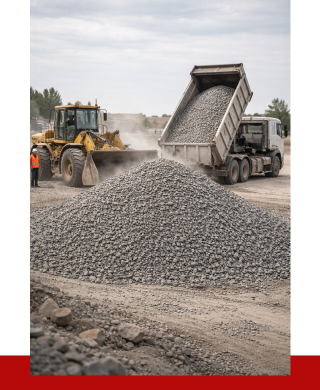 Купить щебень с доставкой в Сарапуле от 2581 руб. | ПРОНЕРУДСрл
