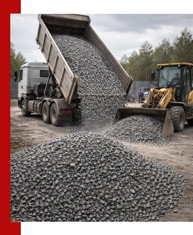 Доставка и продажа щебня гранитного в Сарапуле
