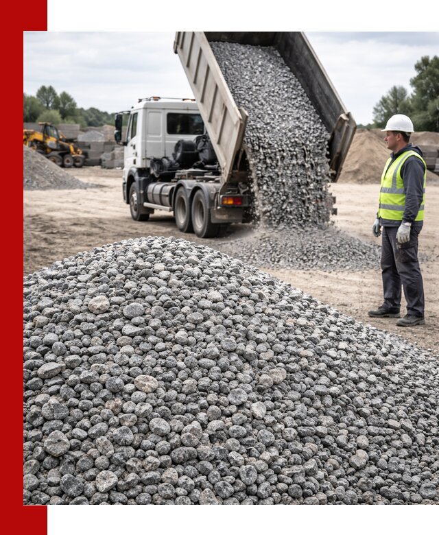 Доставка и продажа гранитного щебня фракции 5-20 в Сарапуле