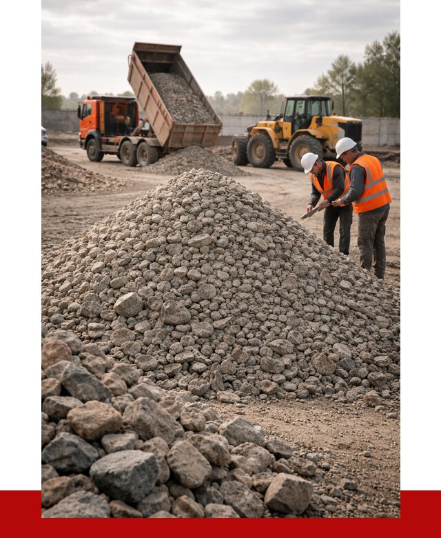 Гранитный щебень фракция 40-70 в Сарапуле от 2581 руб ПРОНЕРУДСрл