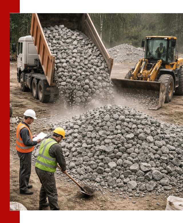 Гранитный щебень фракция 70-150 доставка в Сарапуле