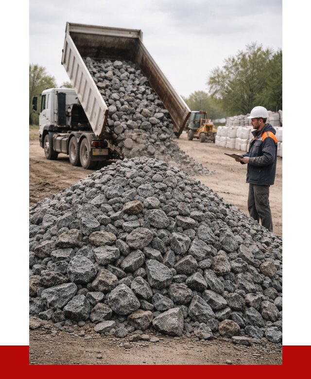 Гранитный щебень фракция 100-200 в Сарапуле от 4336 р. ПРОНЕРУДСрл