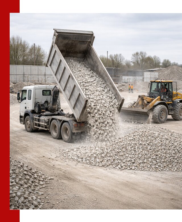 Доставка и продажа известнякового щебня в Сарапуле
