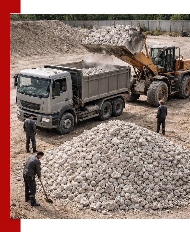 Известняковый щебень фракция 70–150 с доставкой в Сарапуле