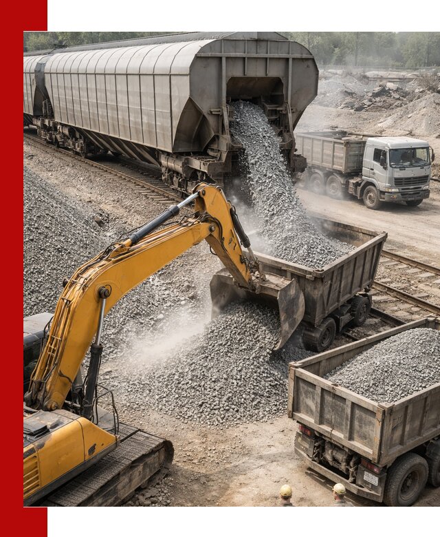 Доставка железнодорожного щебня в Сарапуле крупными партиями быстрого отгруза