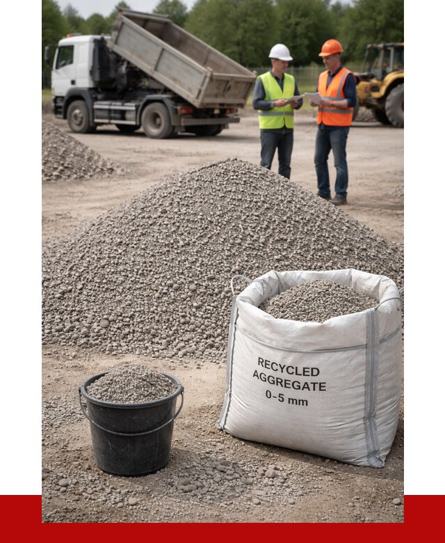 Вторичный щебень фракция 0-5 в Сарапуле от 1652 р. ПРОНЕРУДСрл