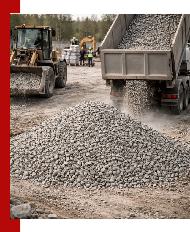 Вторичный щебень фракции 5-20 в Сарапуле — доставка и продажа крупнотоннажно