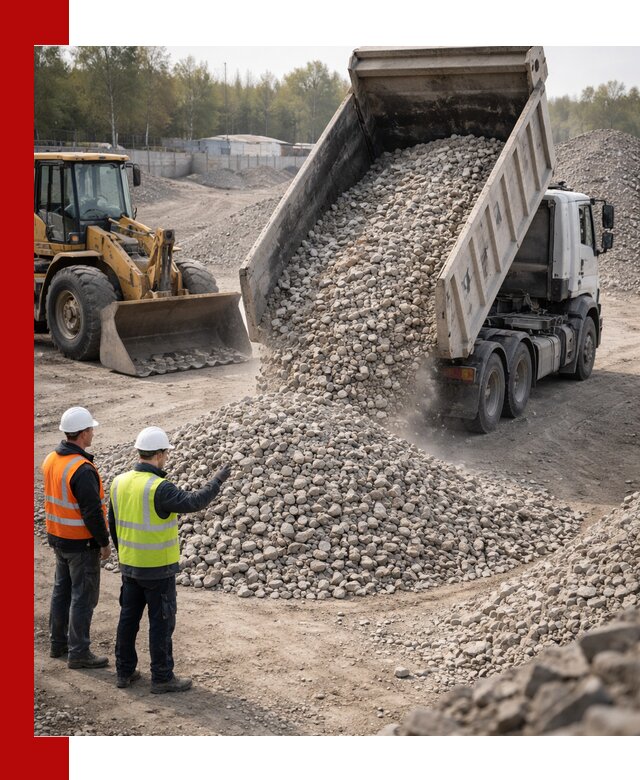 Вторичный щебень фракция 40–70 доставка в Сарапуле