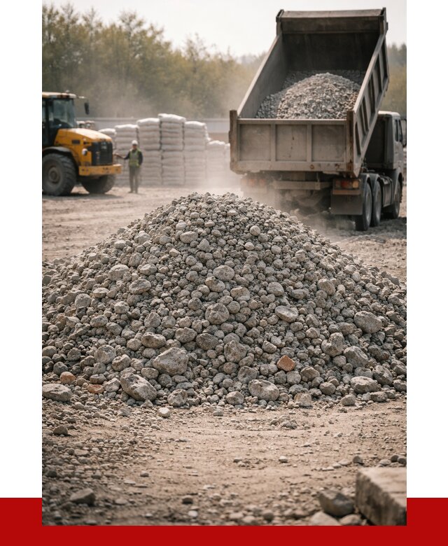 Вторичный щебень фракция 70-150 в Сарапуле от 1445 р. | ПРОНЕРУДСрл