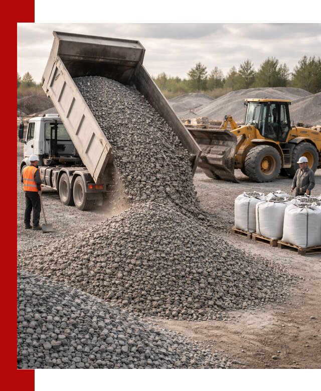 Бетонный щебень фракция 5–20 с доставкой в Сарапуле