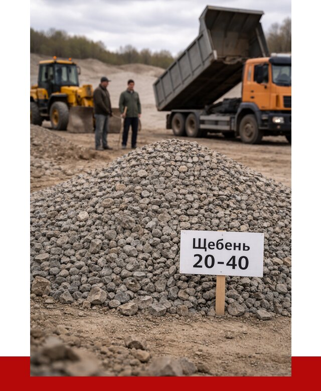 Бетонный щебень фракция 20-40 в Сарапуле от 2529 р. | ПРОНЕРУДСрл