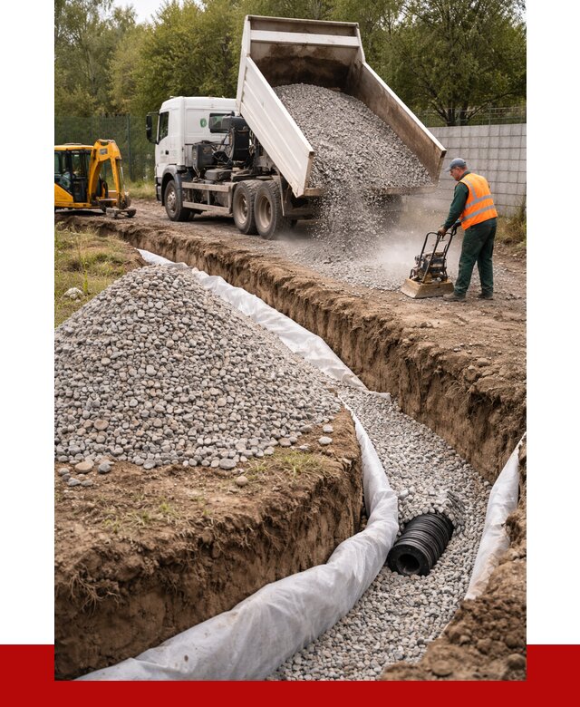 Щебень для дренажа в Сарапуле от 1910 р., ПРОНЕРУДСрл доставка