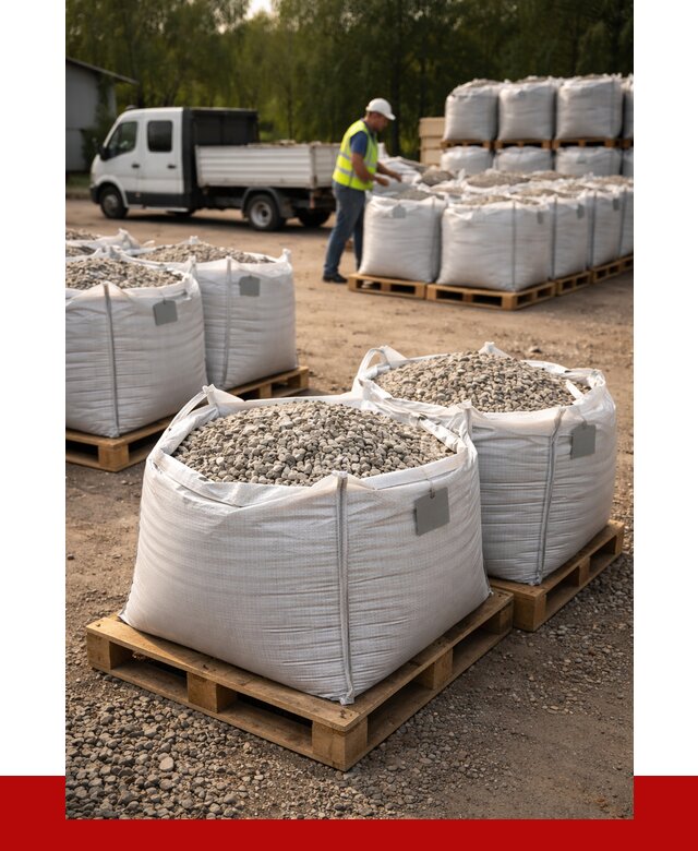 Щебень в мешках с доставкой в Сарапуле от 4336 р. | ПРОНЕРУДСрл