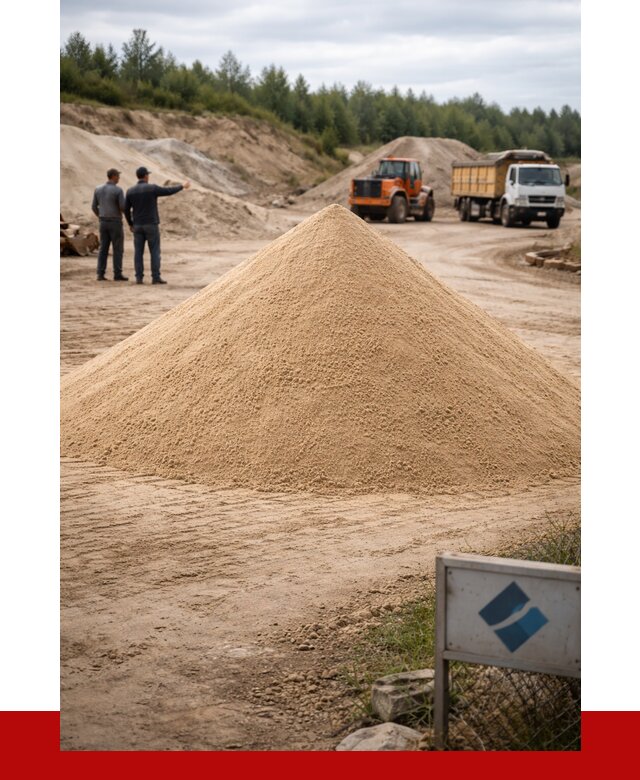 Карьерный песок навалом в Сарапуле от 1858 р. | ПРОНЕРУДСрл