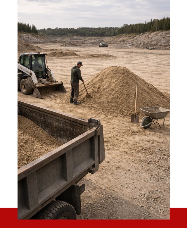 Карьерный песок среднезернистый в Сарапуле, от 2271 р. ПРОНЕРУДСрл