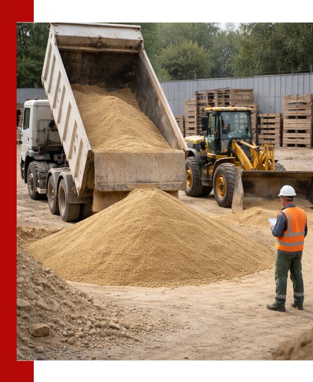 Доставка карьерного мелкозернистого песка в Сарапуле