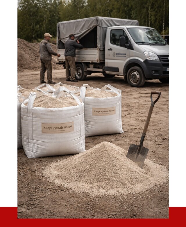 Кварцевый песок для пескоструя в Сарапуле от 4646 р. | ПРОНЕРУДСрл