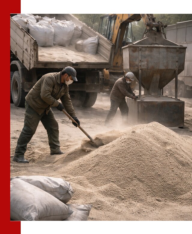 Кварцевый песок для пескоструя в Сарапуле — доставка и качество