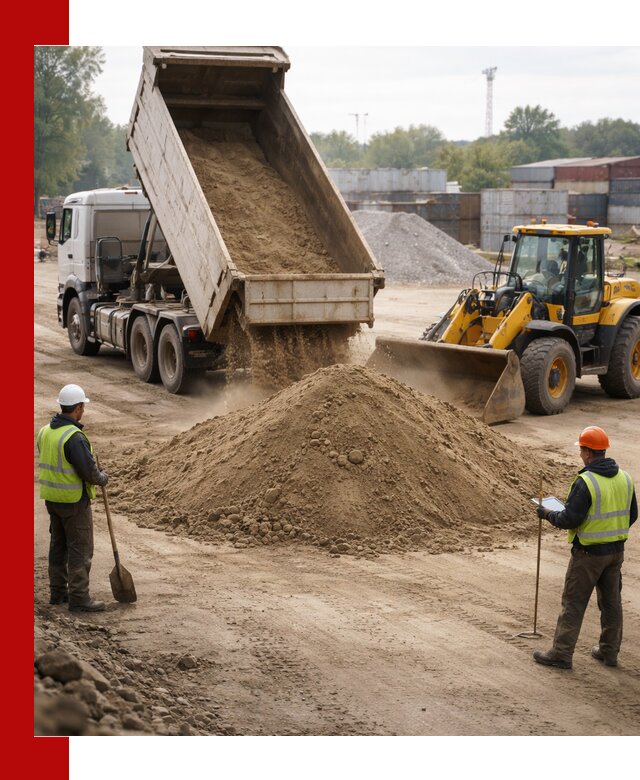 Доставка и продажа пескогрунта оптом и в розницу в Сарапуле