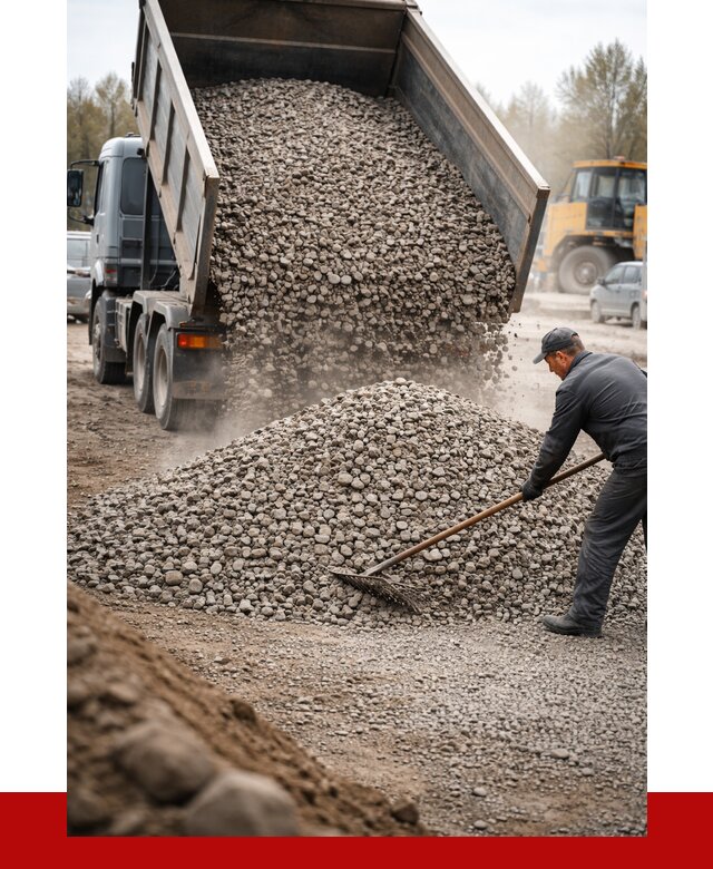 Гравий фракция 20-40 в Сарапуле от 2581 р. доставка | ПРОНЕРУДСрл