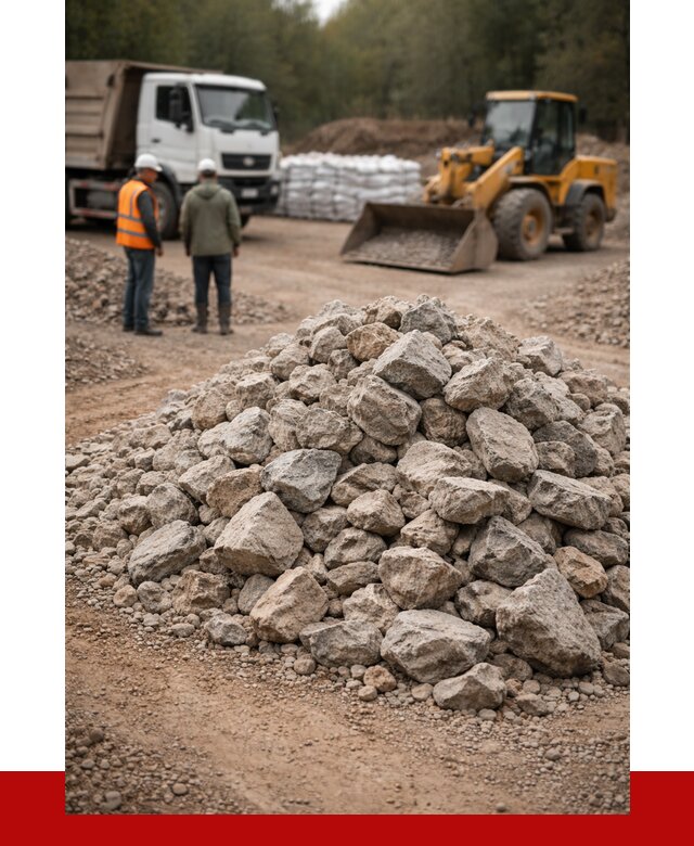 Купить бутовый камень с доставкой в Сарапуле от 2375 р. | ПРОНЕРУДСрл