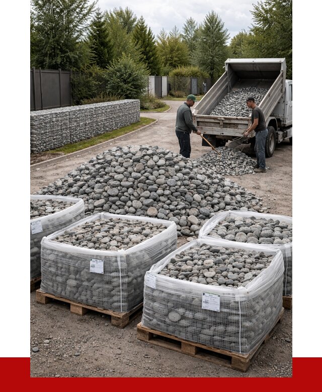 Камень для габионов в Сарапуле от 4336 р. за куб | ПРОНЕРУДСрл