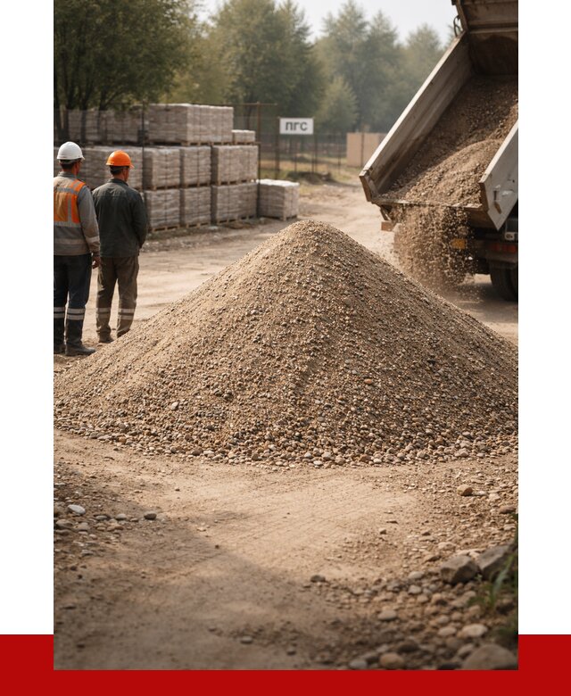 ПГС С1 с доставкой в Сарапуле от 2891 р. за куб | ПРОНЕРУДСрл