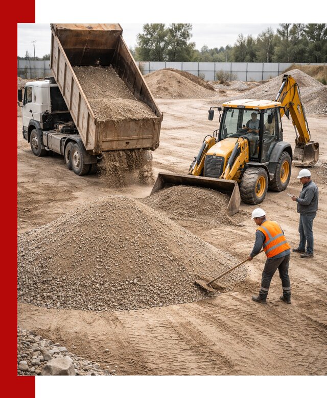 Поставка и доставка ПГС С4 в мешках и самосвалах в Сарапуле