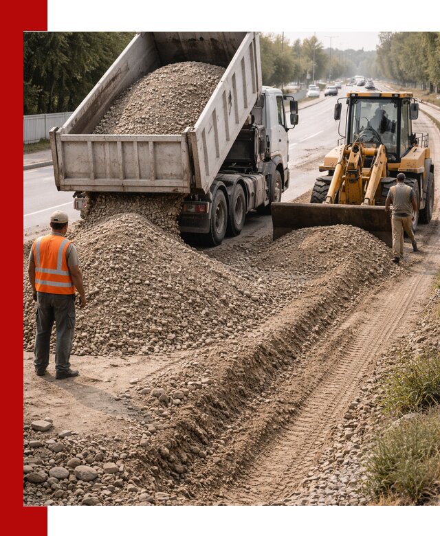 Опгс для устройства дорог и подсыпки в Сарапуле