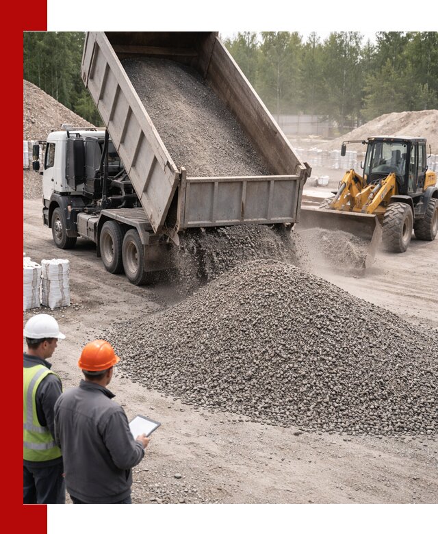 Доставка и продажа гранитного отсева 0-10 в Сарапуле