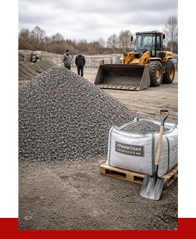 Купить гранитную крошку в Сарапуле от 4956 р. с доставкой | ПРОНЕРУДСрл