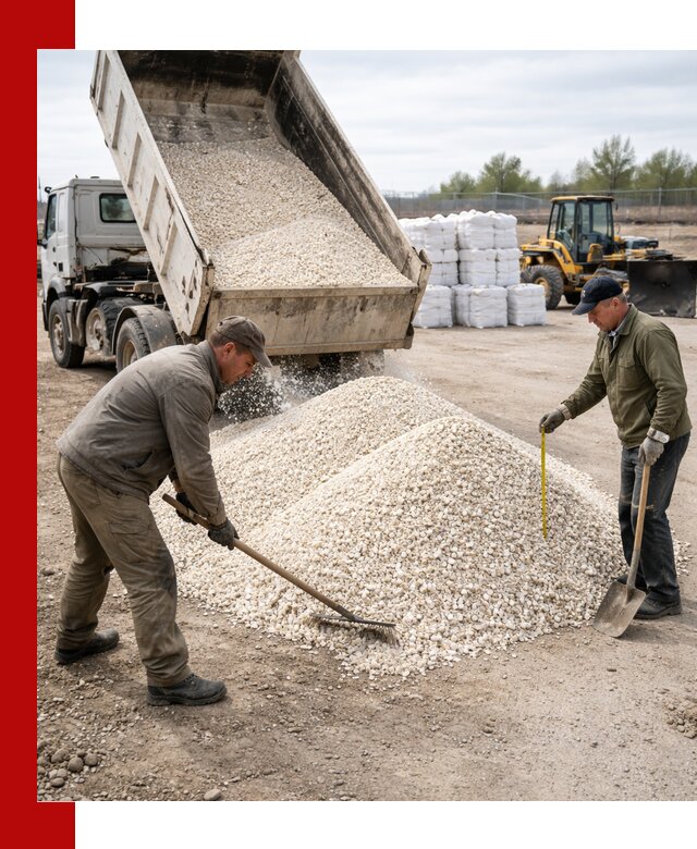 Мраморная крошка с доставкой и разгрузкой в Сарапуле