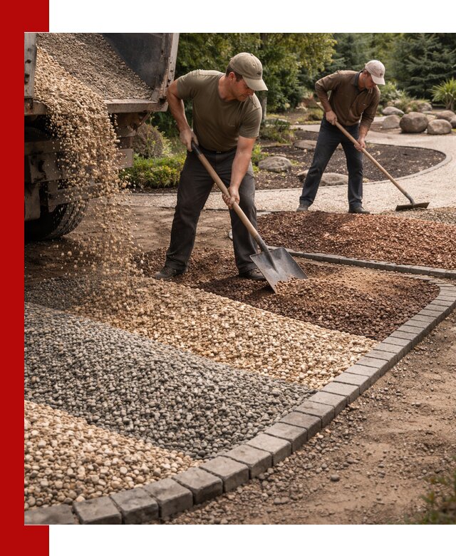 Декоративная крошка для ландшафта в Сарапуле — продажа и доставка