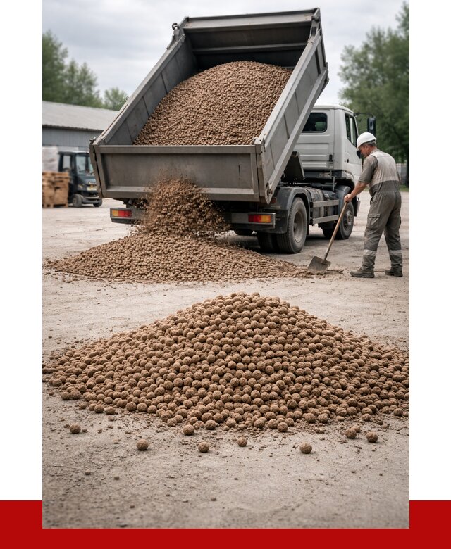 Керамзит с доставкой в Сарапуле от 4336 р. за м3 | ПРОНЕРУДСрл