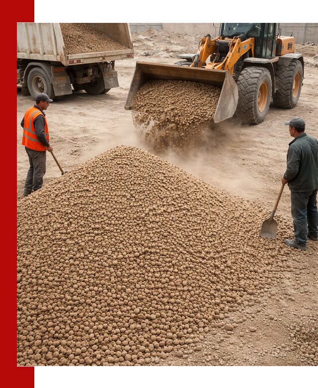 Керамзит фракция 10-20 с доставкой в Сарапуле