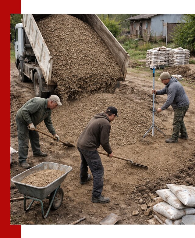 Керамзитовый песок с доставкой в Сарапуле оптом и в розницу