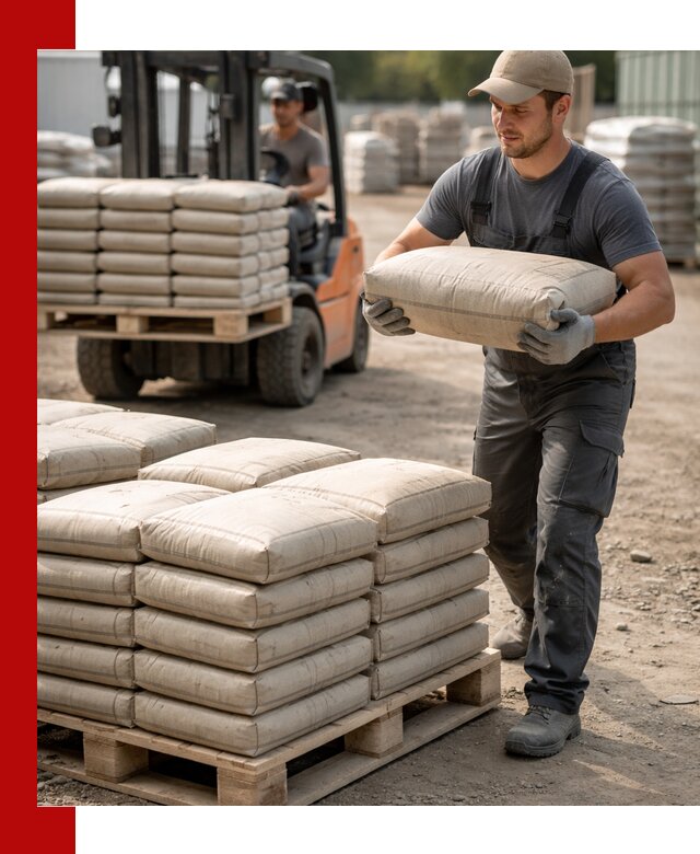 Доставка цемента в мешках оптом и в розницу в Сарапуле
