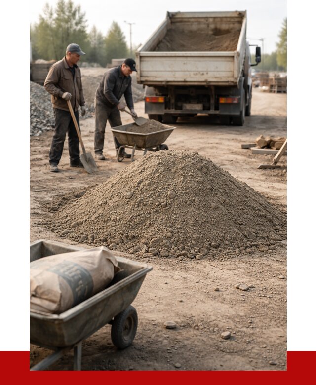 Цементно-песчаная смесь М150 в Сарапуле от 4852 р. | ПРОНЕРУДСрл