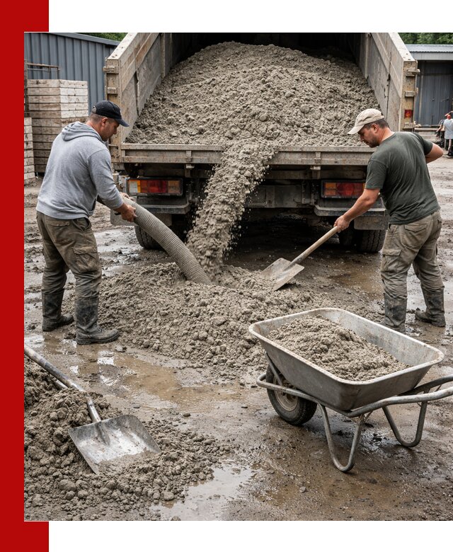 Цементно-песчаная смесь М150 доставка в Сарапуле