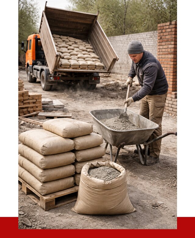 Купить сухую смесь для кладки в Сарапуле от 1239 р. | ПРОНЕРУДСрл