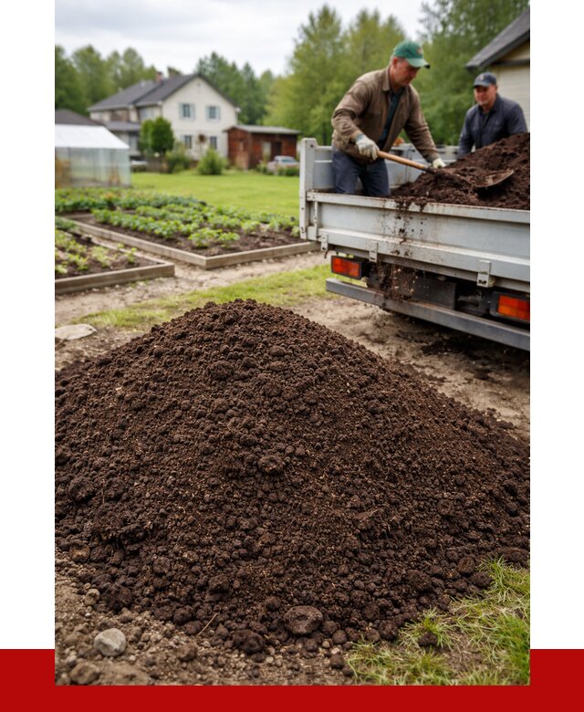 Плодородный грунт в Сарапуле с доставкой от 4336 р. | ПРОНЕРУДСрл