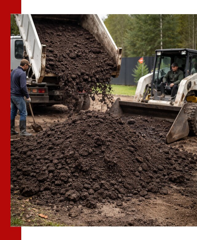 Плодородный грунт с доставкой в Сарапуле для садов и огородов