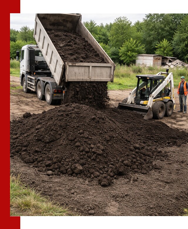 Поставка плодородной земли с доставкой самосвалом в Сарапуле