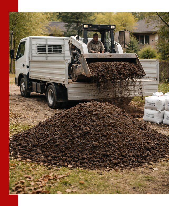 Доставка садовой земли в больших объёмах в Сарапуле