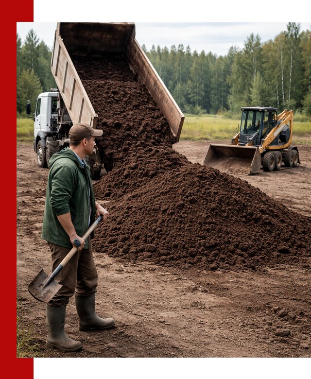 Купить верховой торф с доставкой в Сарапуле для садоводства и растений