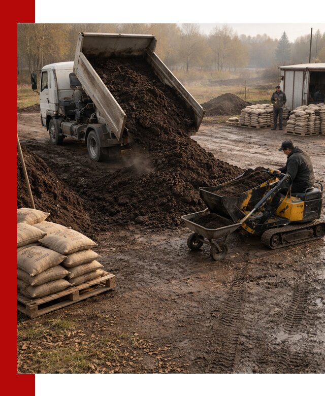 Кислый торф в доставке по выгодным ценам в Сарапуле