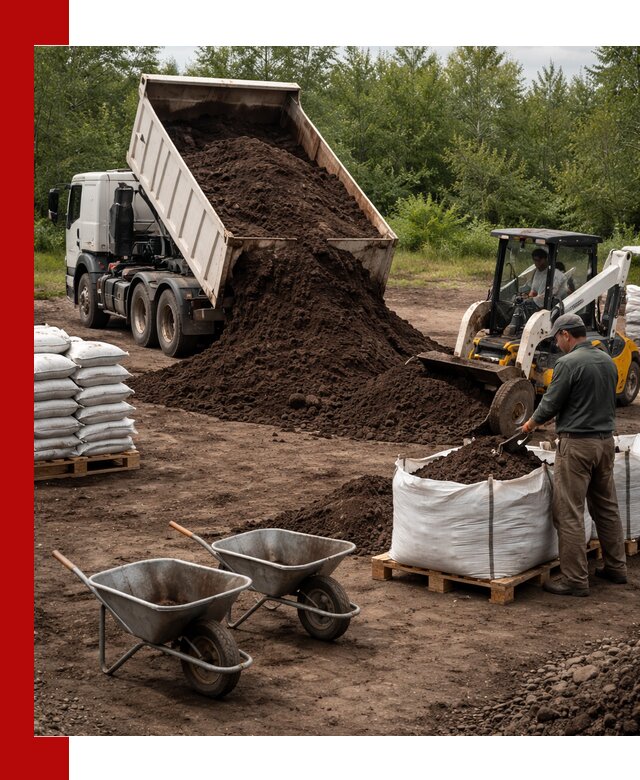 Доставка и продажа торфогрунта в Сарапуле оптом и в розницу