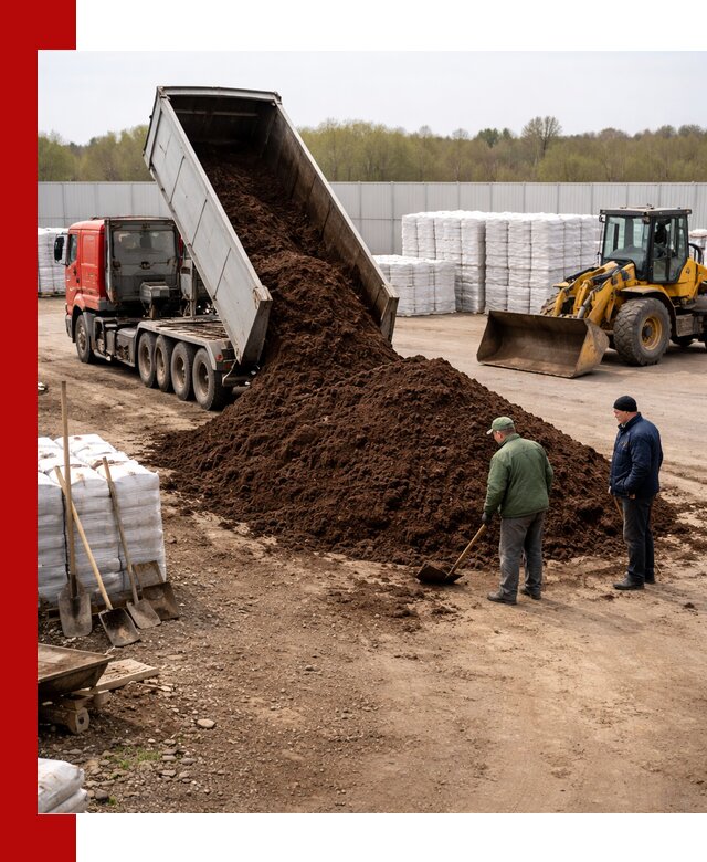 Доставка торфяных смесей оптом и в розницу в Сарапуле