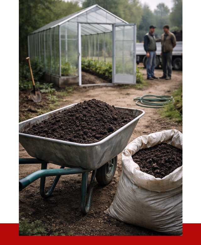 Чернозем для теплицы в Сарапуле с доставкой от 1549 р. | ПРОНЕРУДСрл