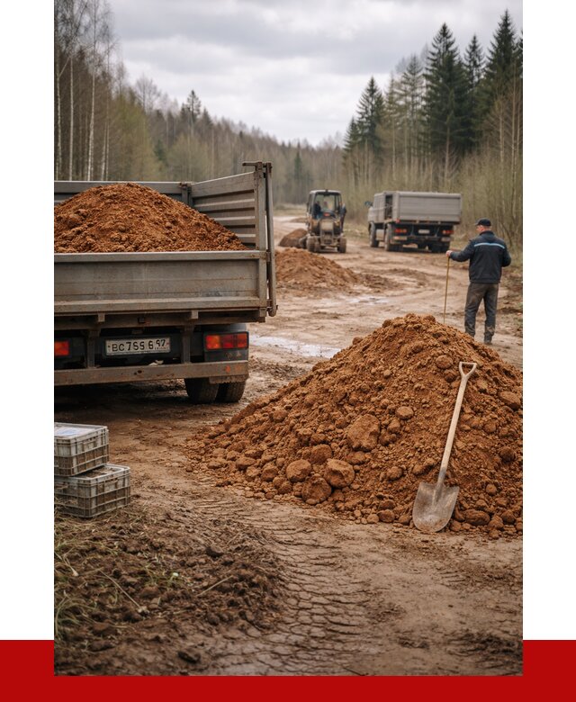 Глина и суглинки в Сарапуле от 4646 р. за куб | ПРОНЕРУДСрл